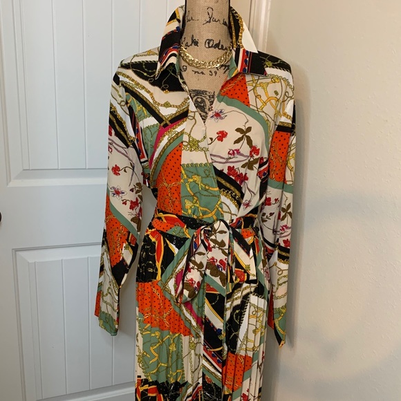 Print Dress - Picture 2 of 2